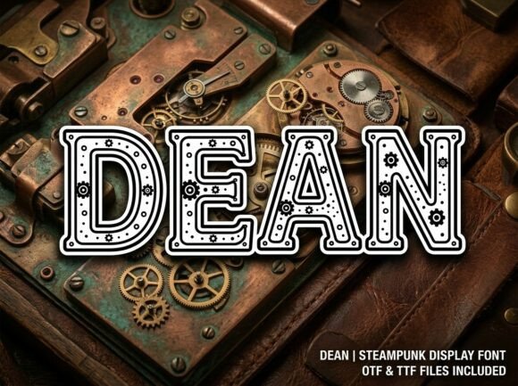 Dean: A Bold Visual Identity for Industrial Creativity