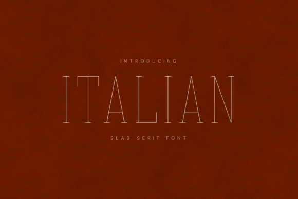 Italian: A Timeless Typographic Choice
