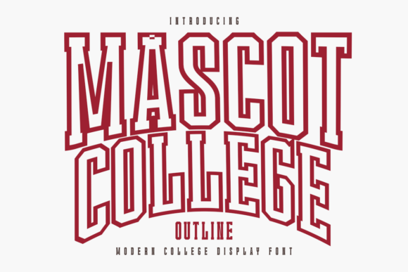 Mascot College Outline: A Bold Statement for Modern Design