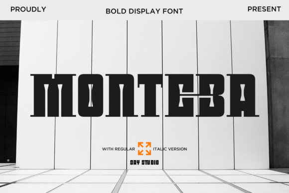 Monteba: A Bold Typeface for Impactful Design