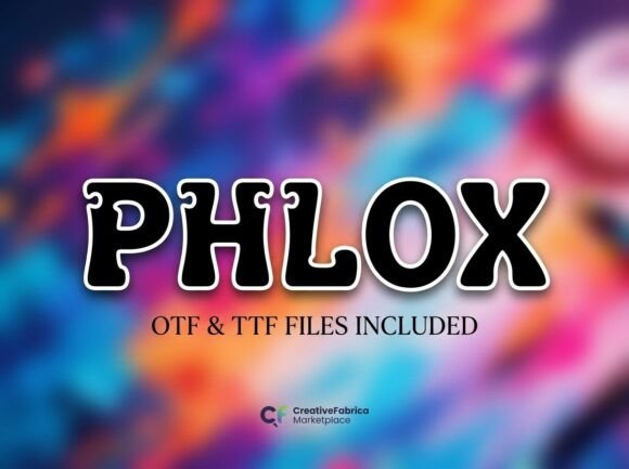 Phlox: A Playful Typeface for Creative Minds