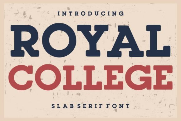 Royal College Font: A Vintage Style for Modern Designs