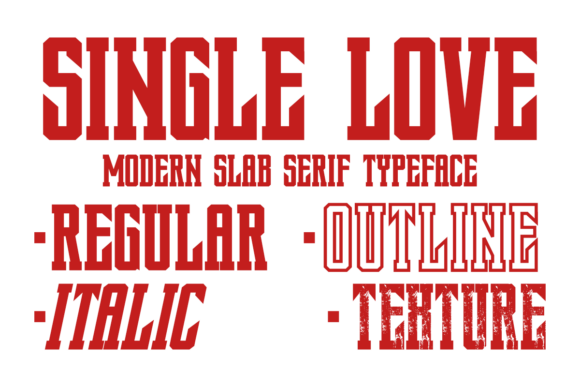 Single Love: A Modern Vintage Font for Timeless Design