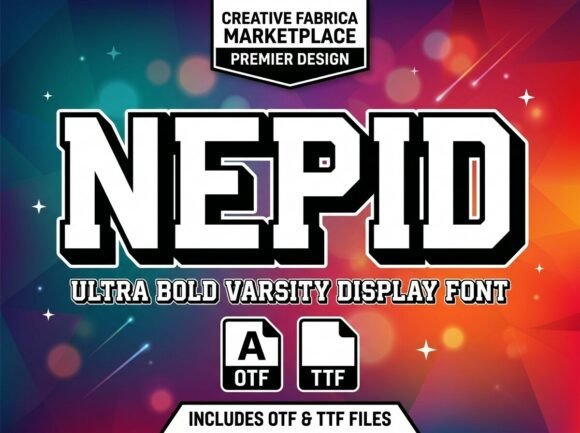 Unleash Power with Nepid: A Heroic Typeface for Bold Designs