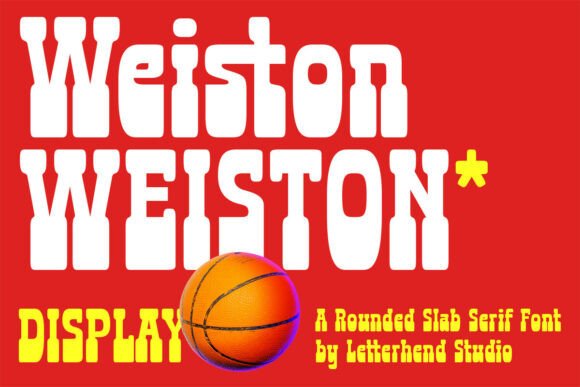 Weiston: A Bold, Retro-Inspired Typeface for Modern Design